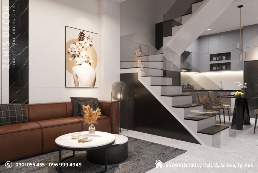 PHÒNG KHÁCH NHÀ PHỐ HIỆN ĐẠI, TINH TẾ - PK001