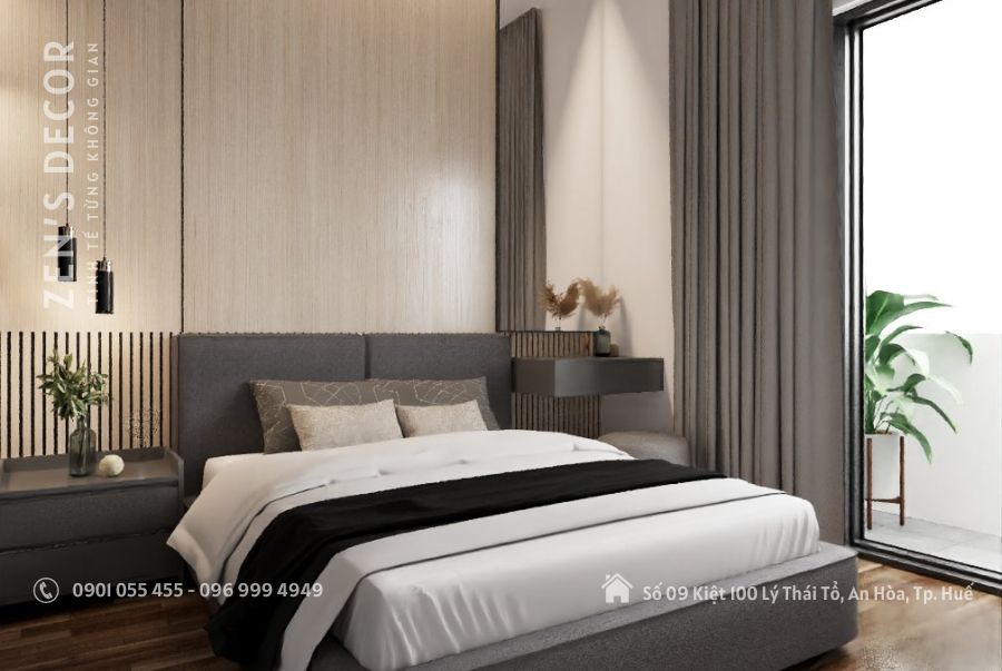Mẫu Nội Thất Phòng Ngủ Gỗ Công Nghiệp Giá Tốt - PN003