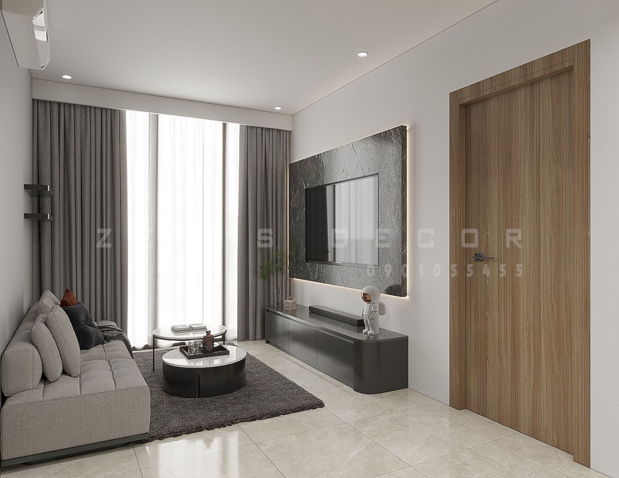 Thiết Kế Nội Thất Chung Cư Đẹp, Hiện Đại tại Nera Garden, Huế