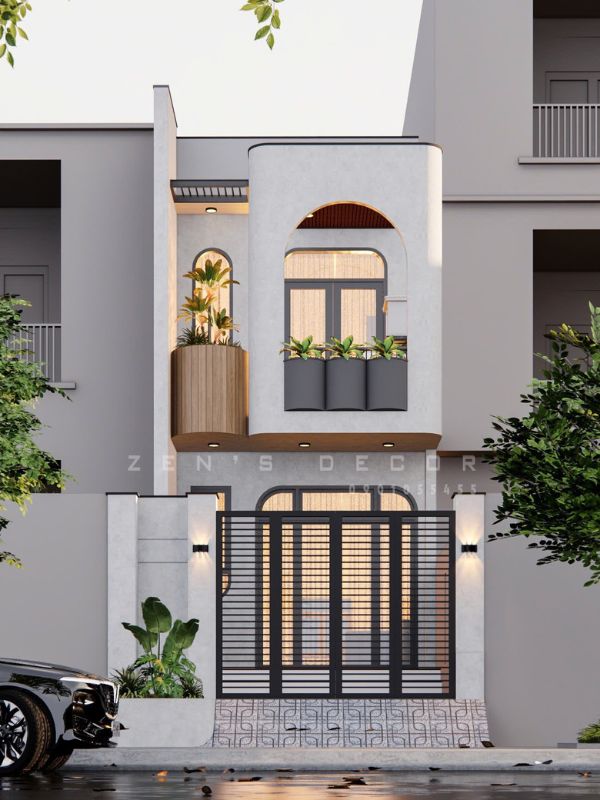 MẪU THIẾT KẾ NHÀ PHỐ 2 TẦNG THÀNH 